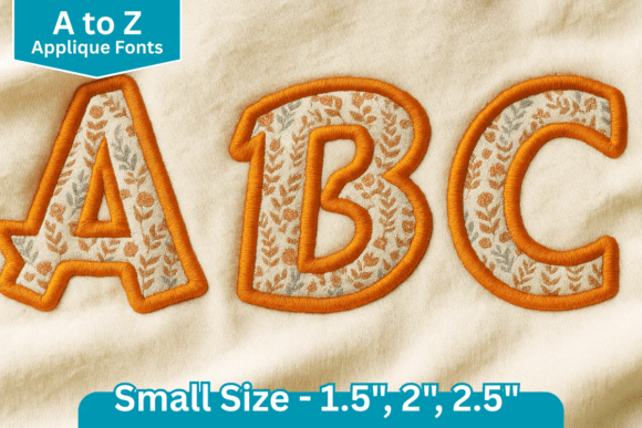Comic Applique Embroidery Font: A Charming Addition