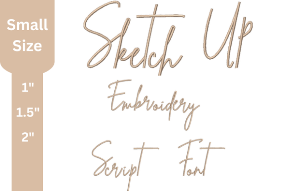 Sketch Up Embroidery Font: A Review for Gift Makers