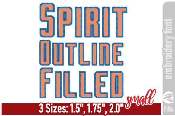 Spirit Filled Sports Embroidery Font Review